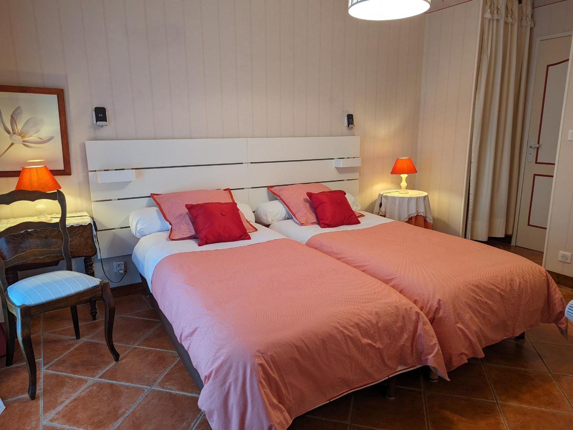 Chambres D'Hotes De Charme Au Pays Des Chateaux Avec Wi-Fi - Fr-1-590-333 Tavers Exteriör bild