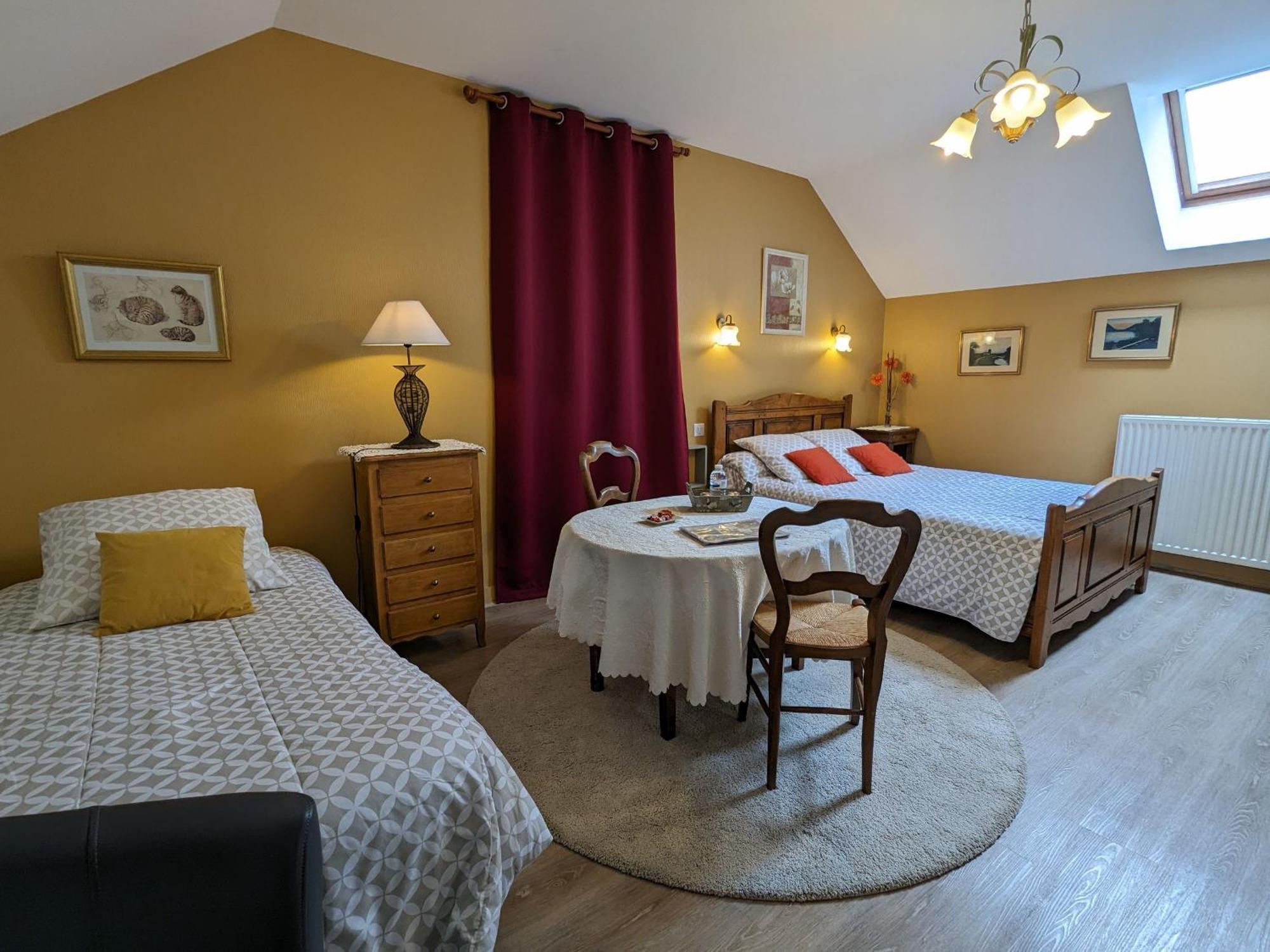 Chambres D'Hotes De Charme Au Pays Des Chateaux Avec Wi-Fi - Fr-1-590-333 Tavers Exteriör bild